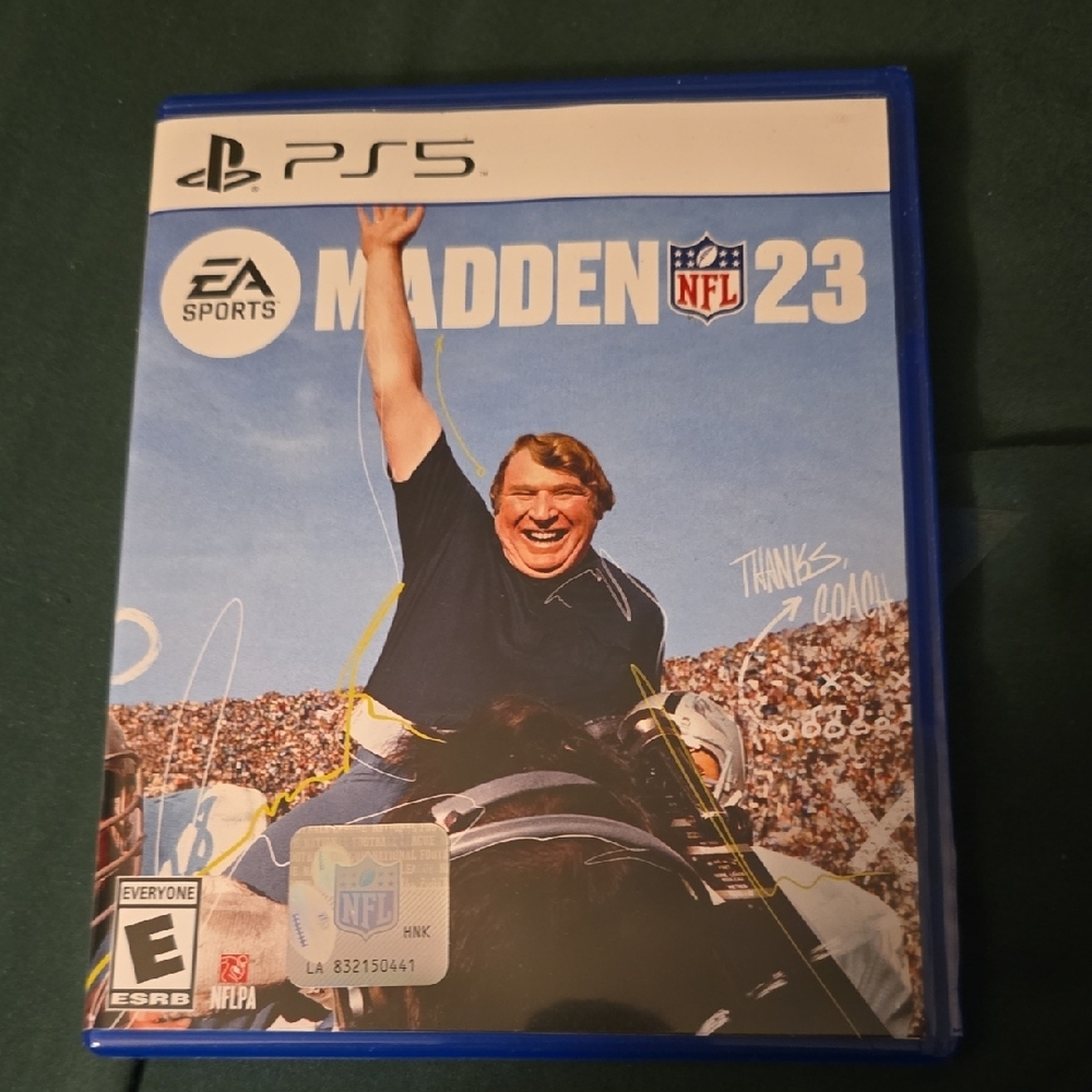 Madden NFL 23 Blue PS5 Video Game